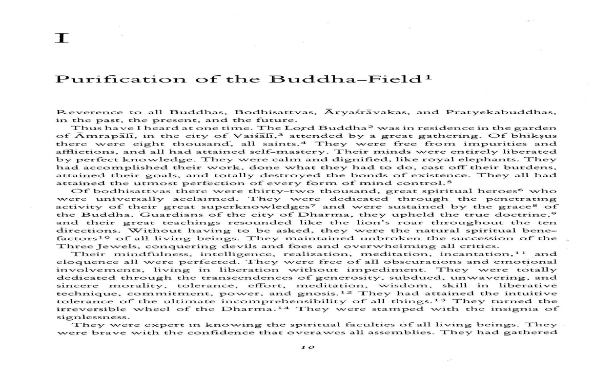 The Holy Teaching of Vimalakirti