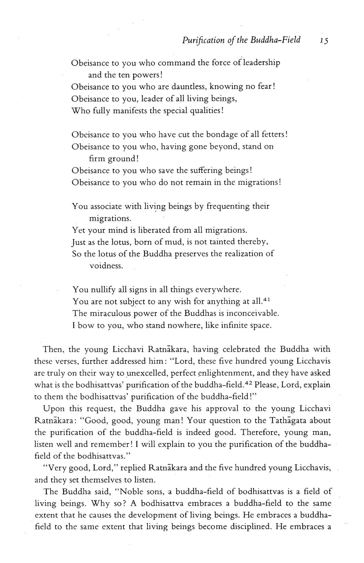 The Holy Teaching of Vimalakirti