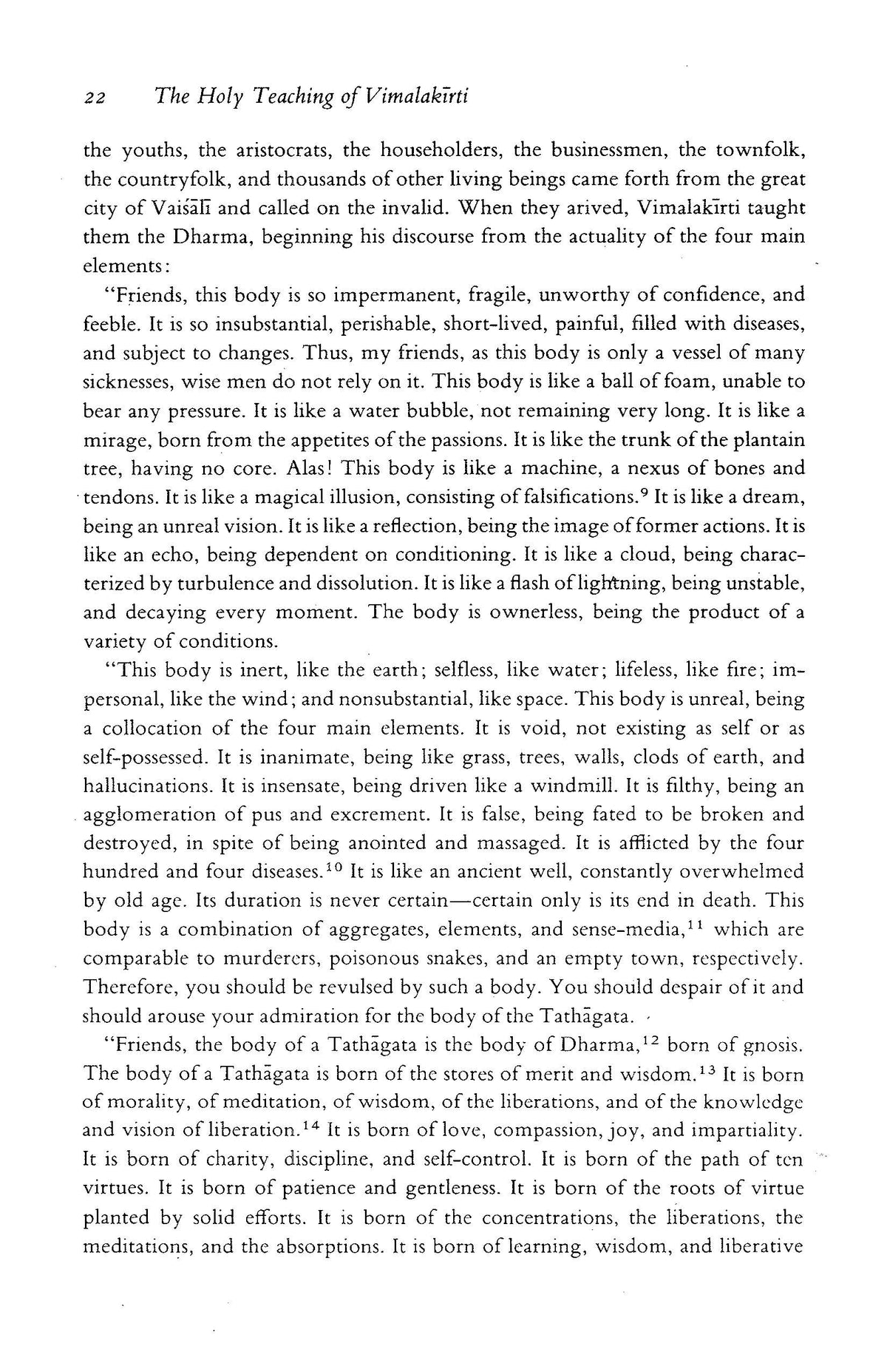 The Holy Teaching of Vimalakirti