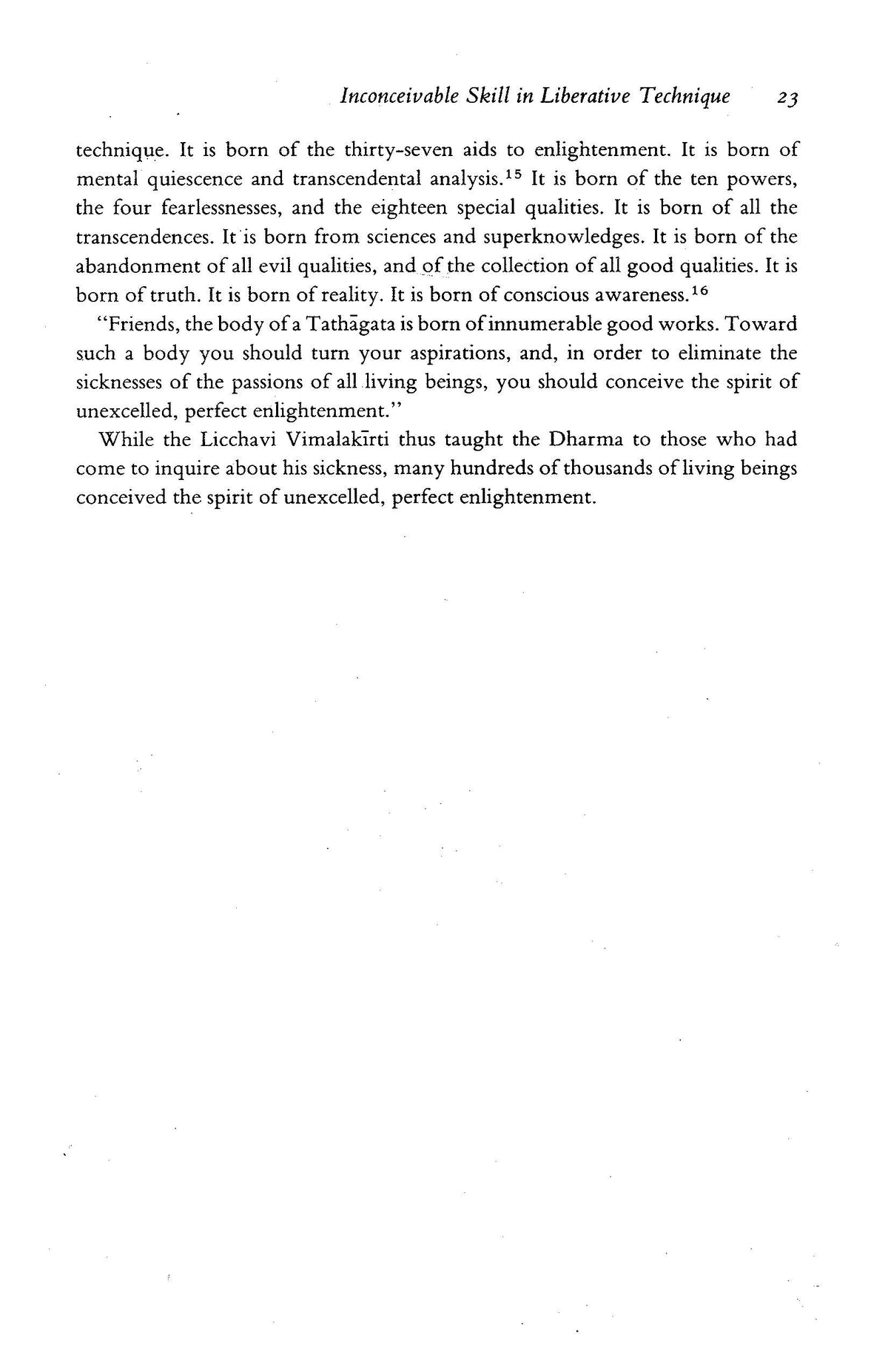 The Holy Teaching of Vimalakirti