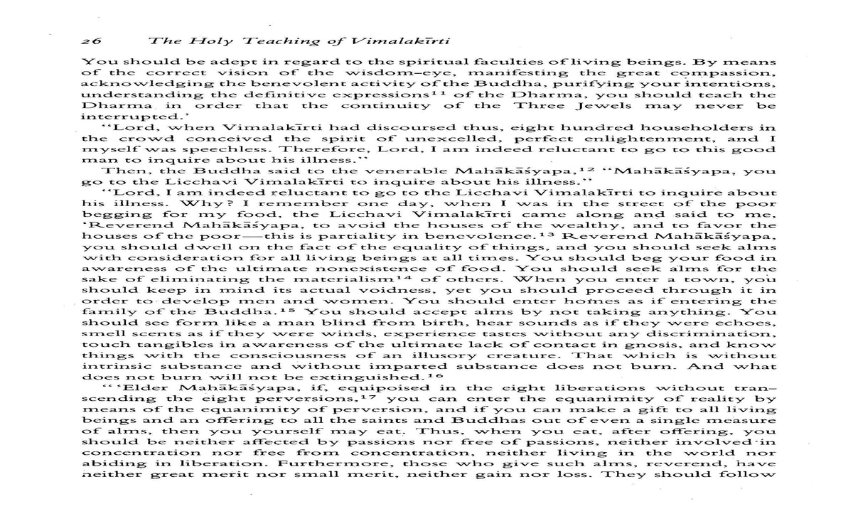 The Holy Teaching of Vimalakirti