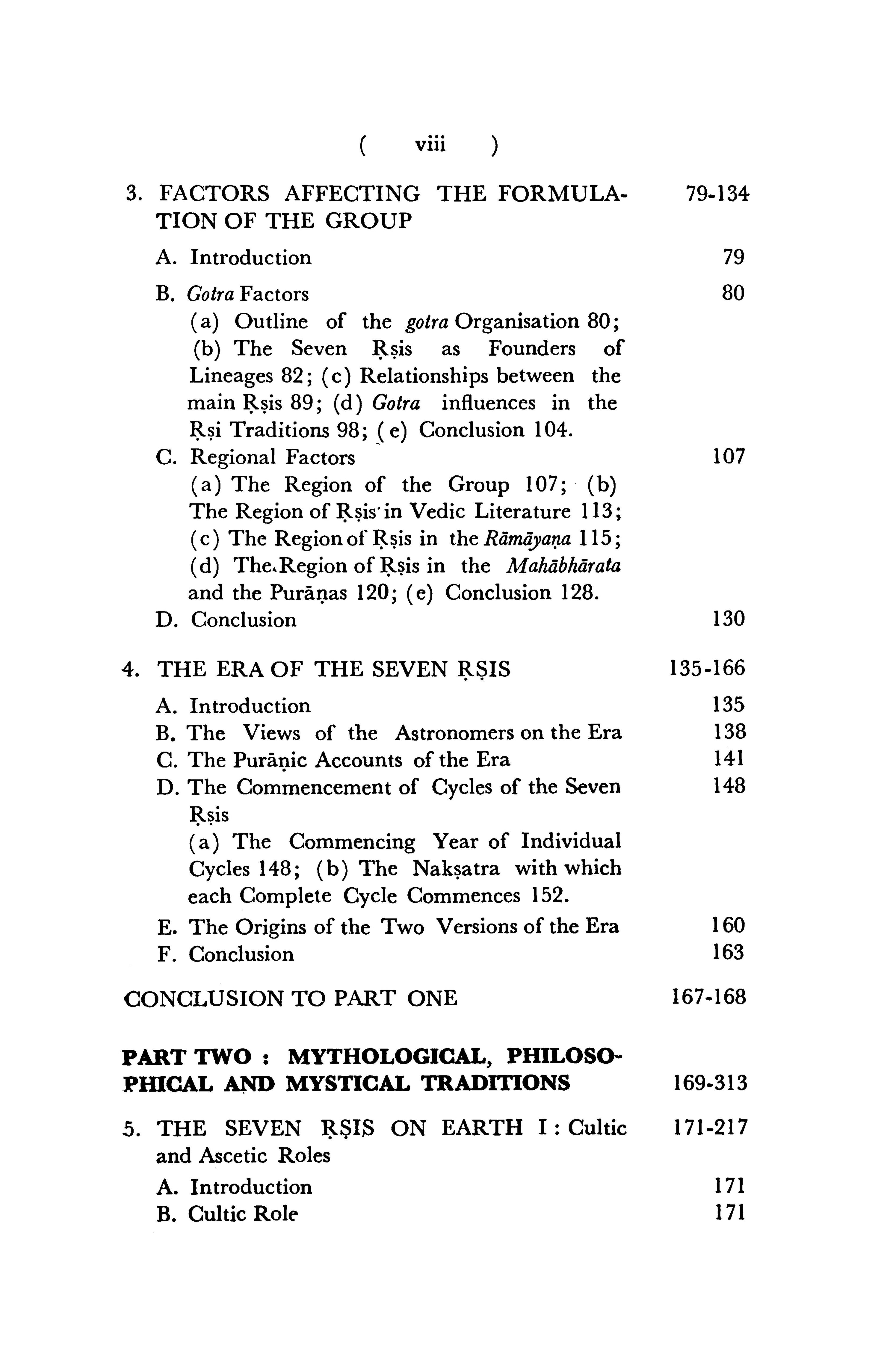 Traditions of the Seven Rsis