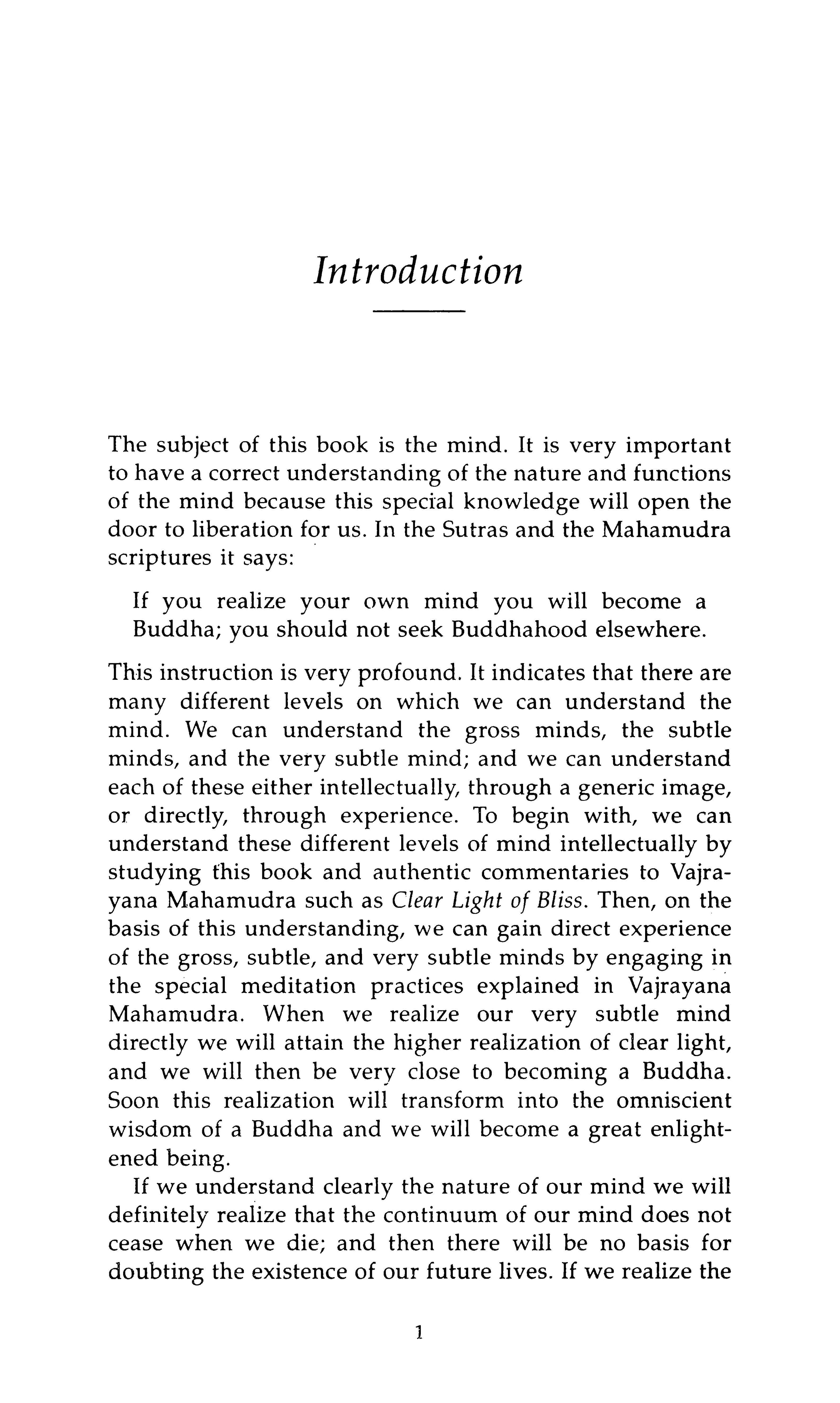 Understanding the Mind