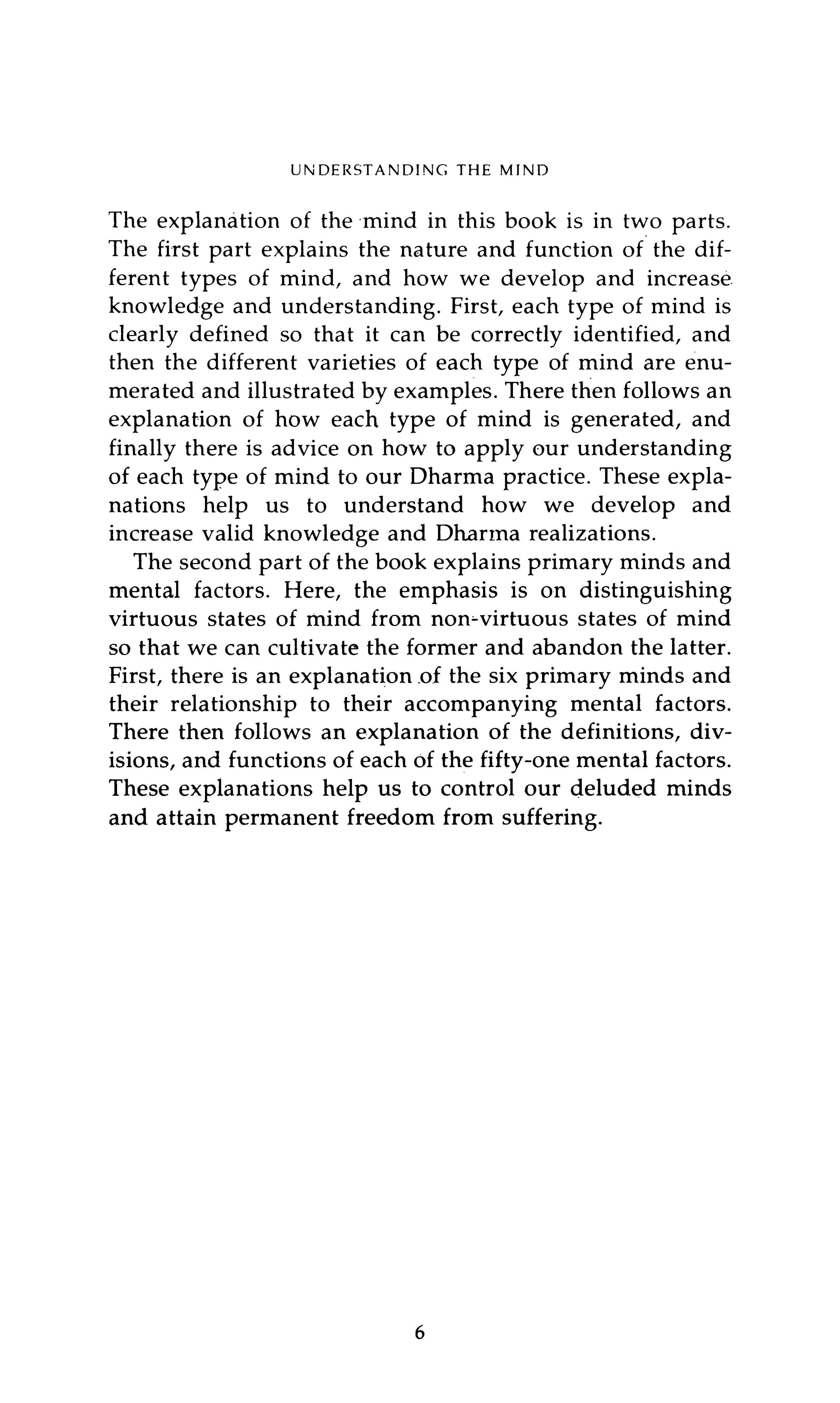 Understanding the Mind