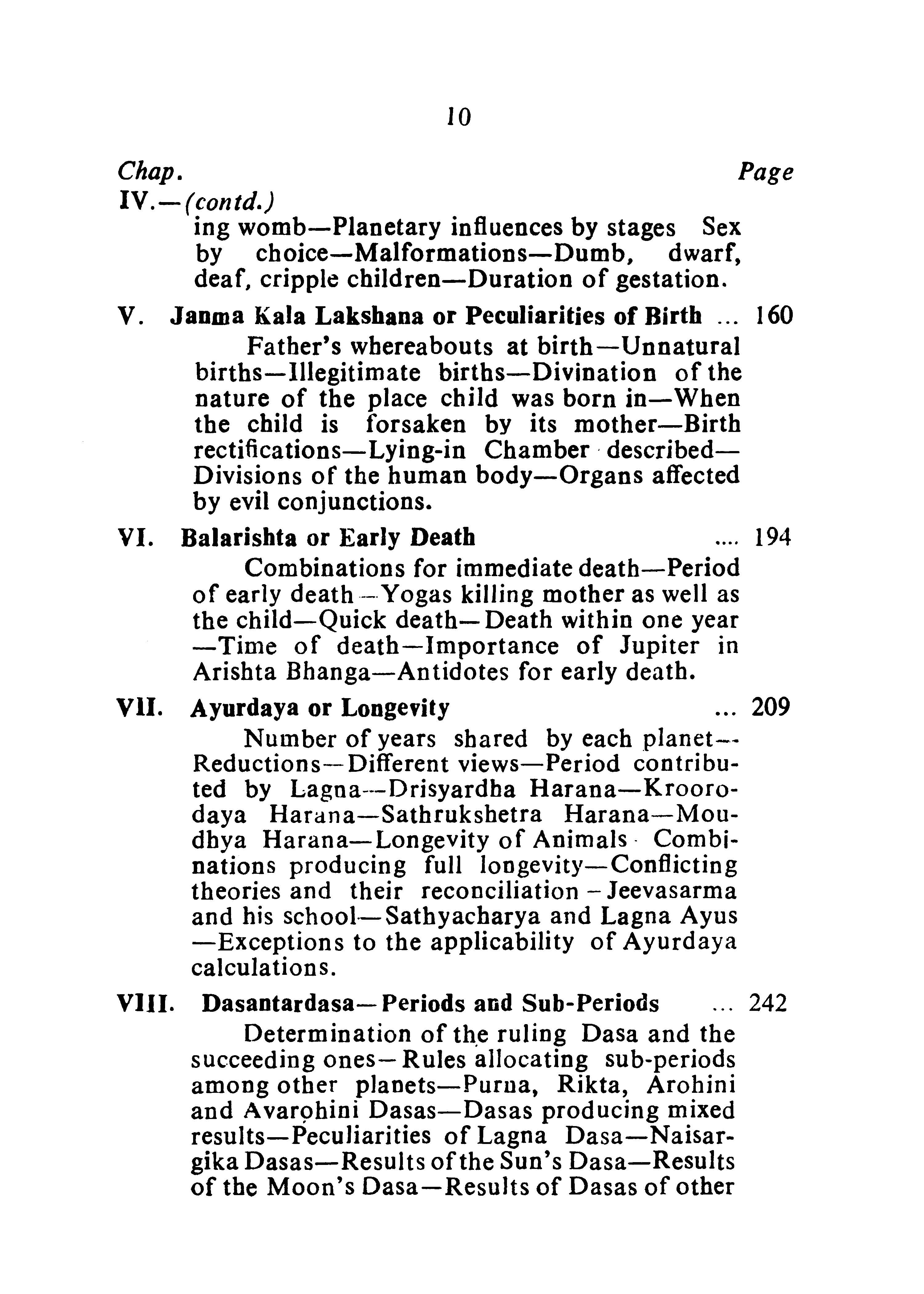 Varaha Mihira's Brihat Jataka