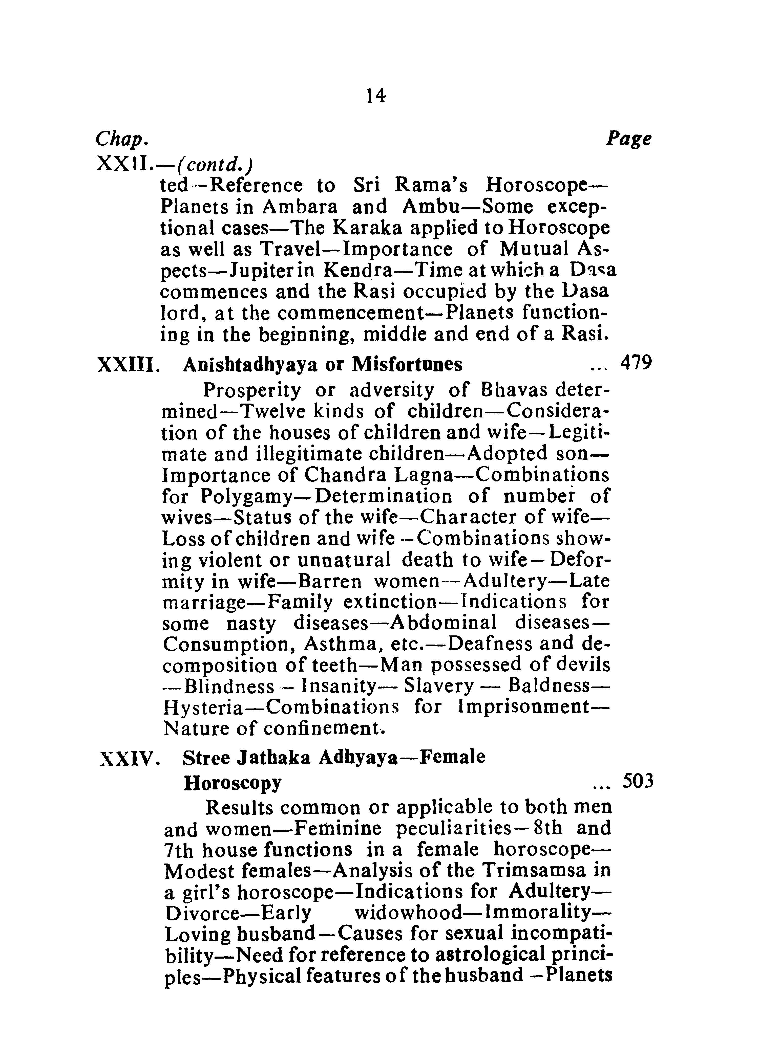 Varaha Mihira's Brihat Jataka