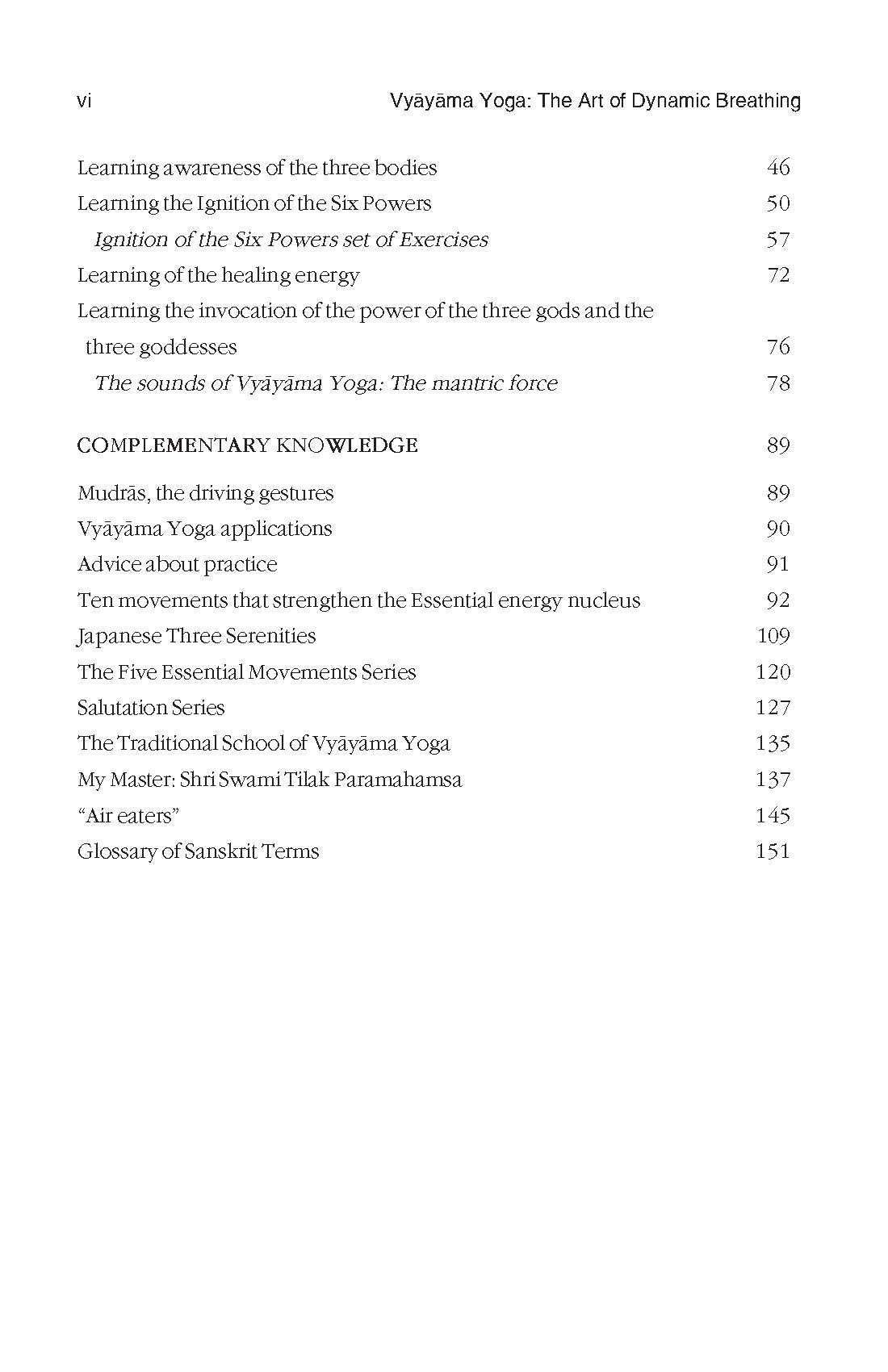 Vyayama Yoga