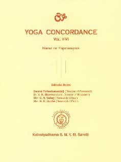 Yoga Concordance Vol V-VI (2008 Edition)