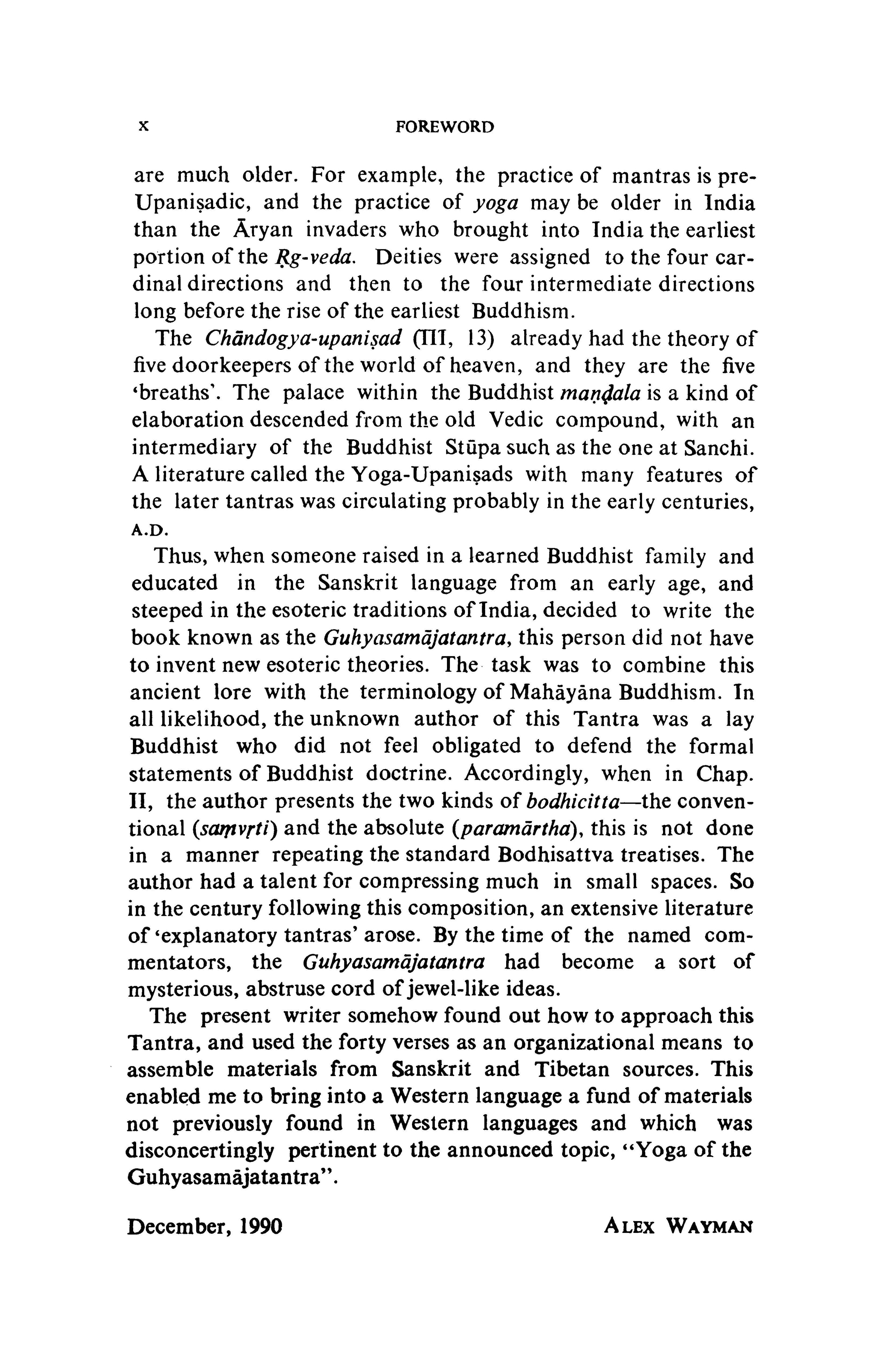 Yoga of the Guhyasamajatantra