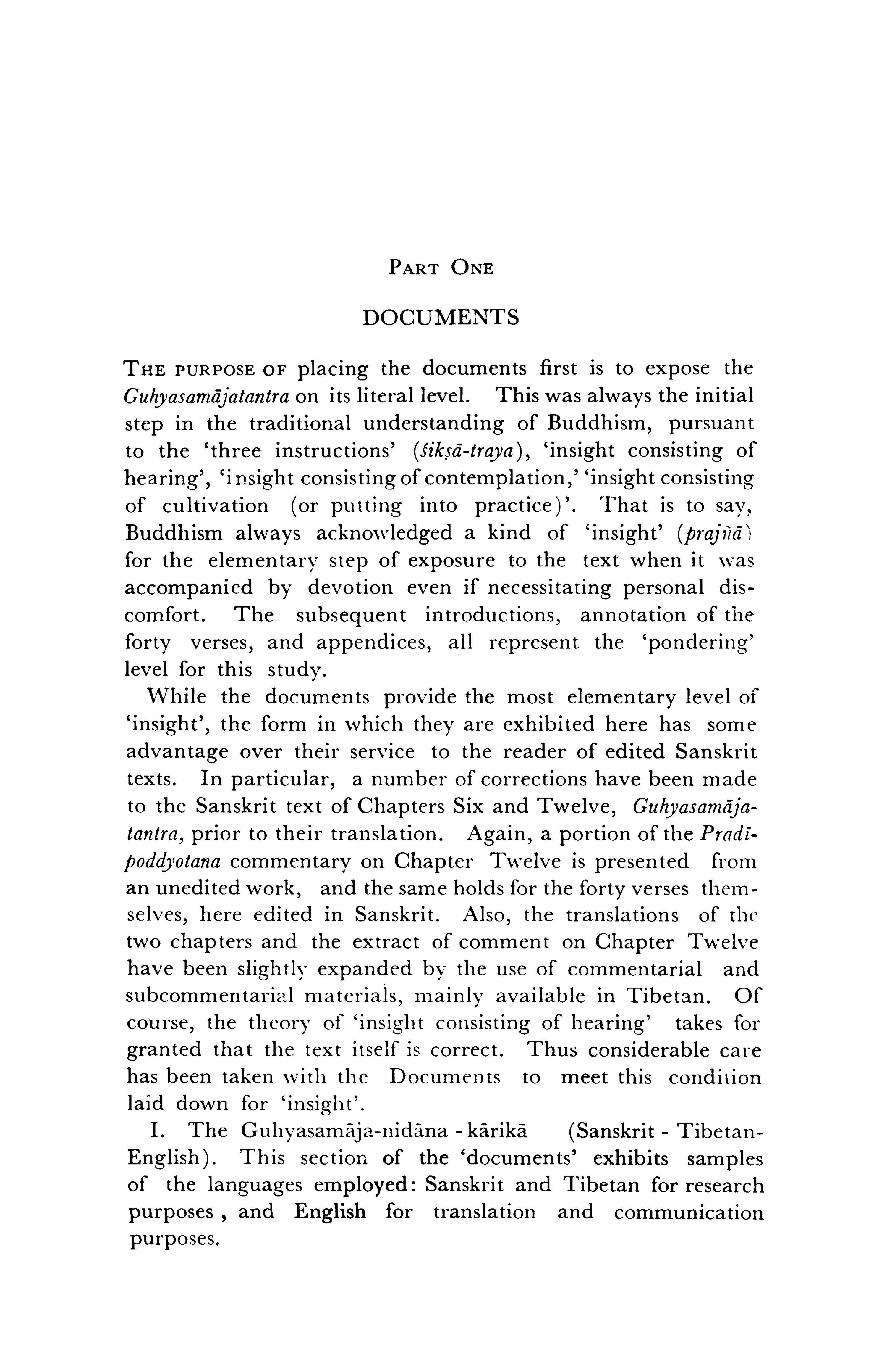 Yoga of the Guhyasamajatantra