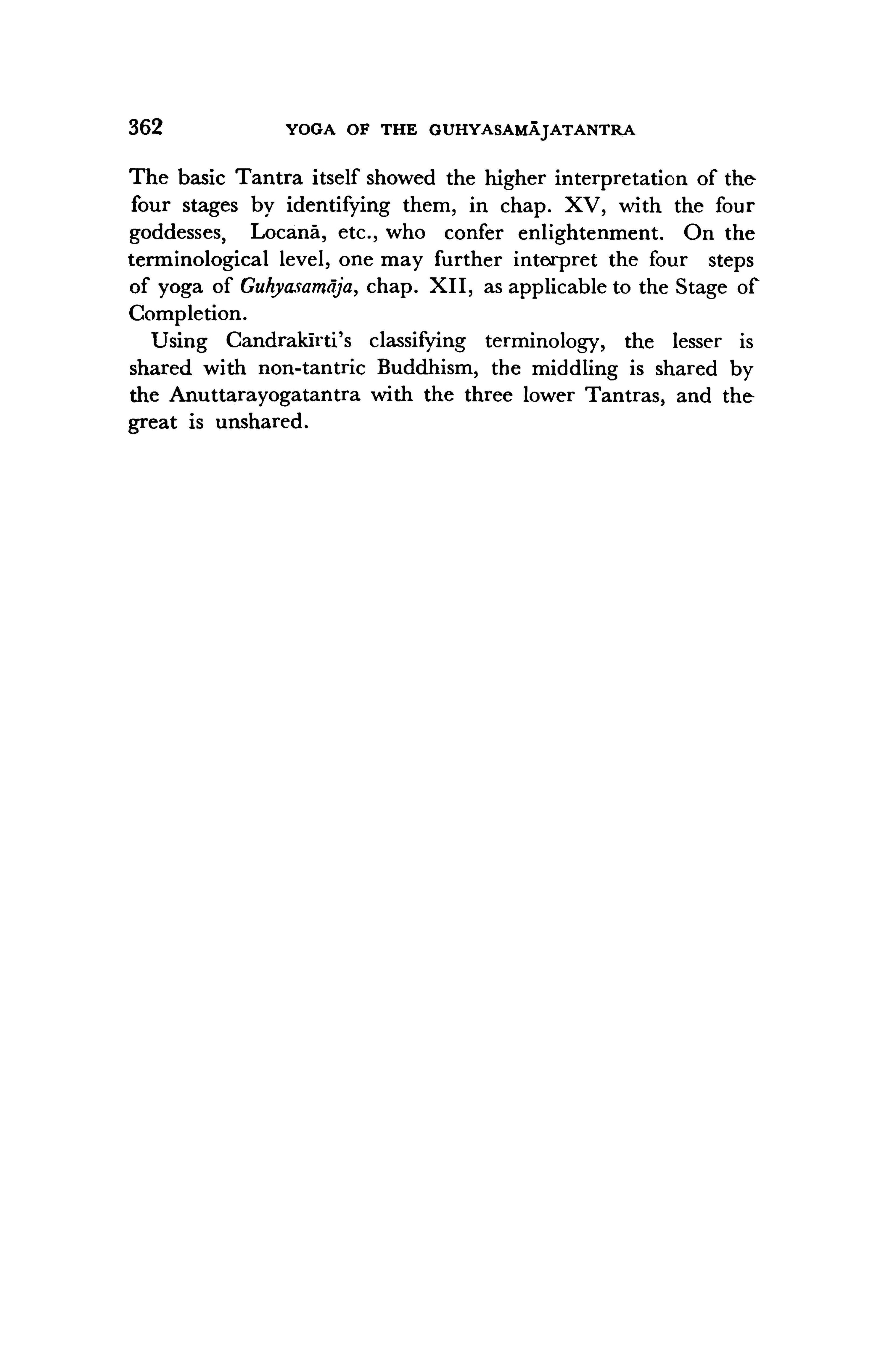 Yoga of the Guhyasamajatantra