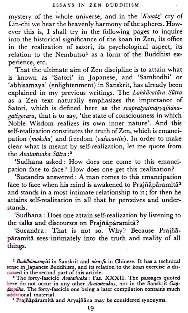 Essays in Zen Buddhism Second Series - Motilal Banarsidass author