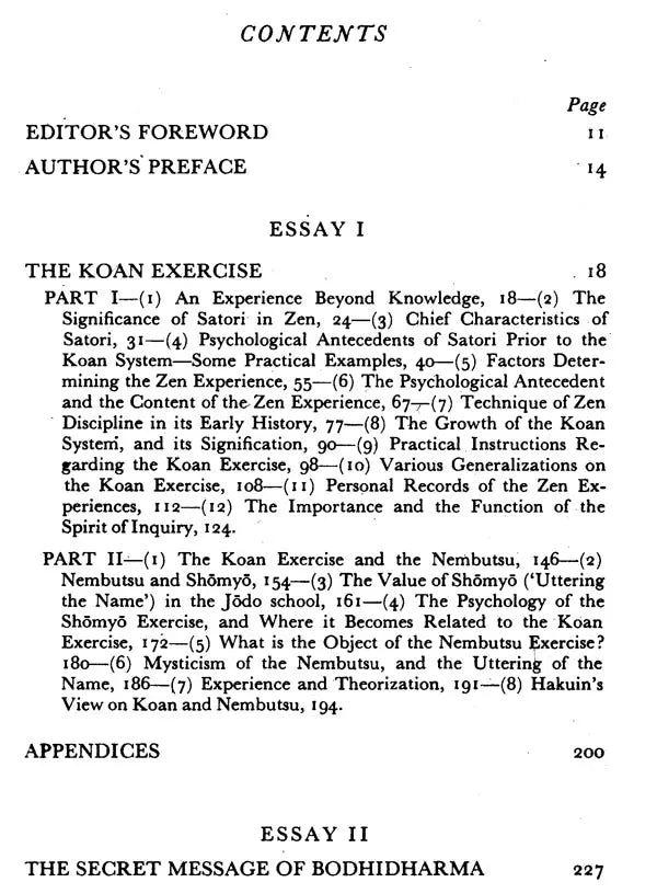 Essays in Zen Buddhism Second Series - Motilal Banarsidass author