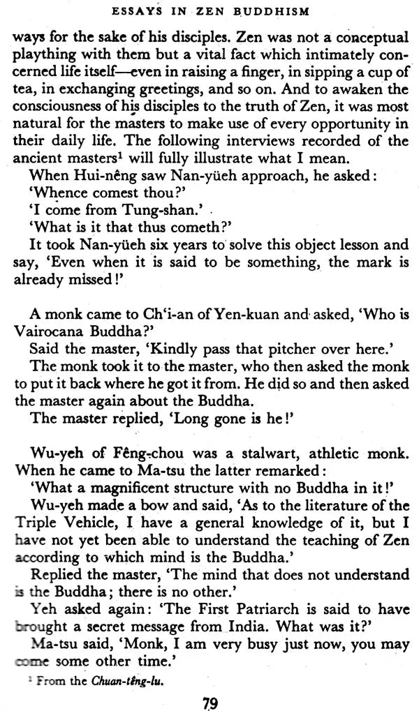 Essays in Zen Buddhism Second Series - Motilal Banarsidass author