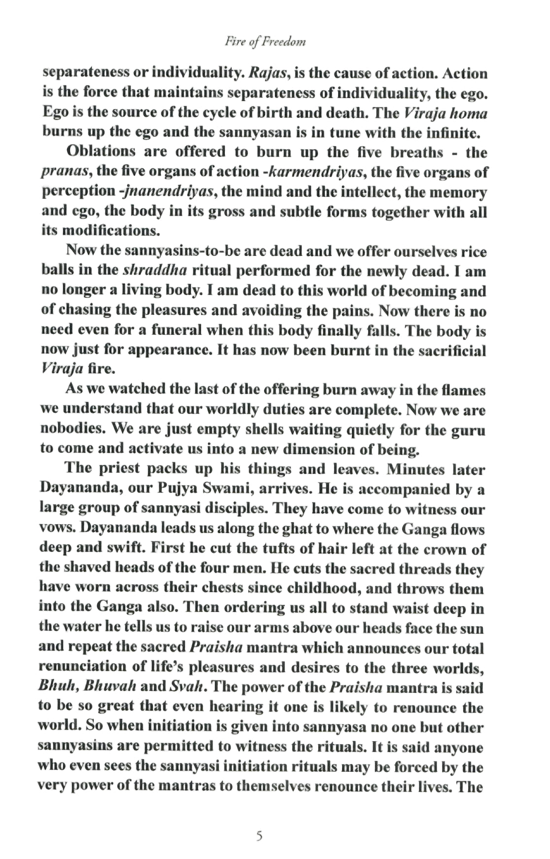 Fire of Freedom (2010) - Motilal Banarsidass author