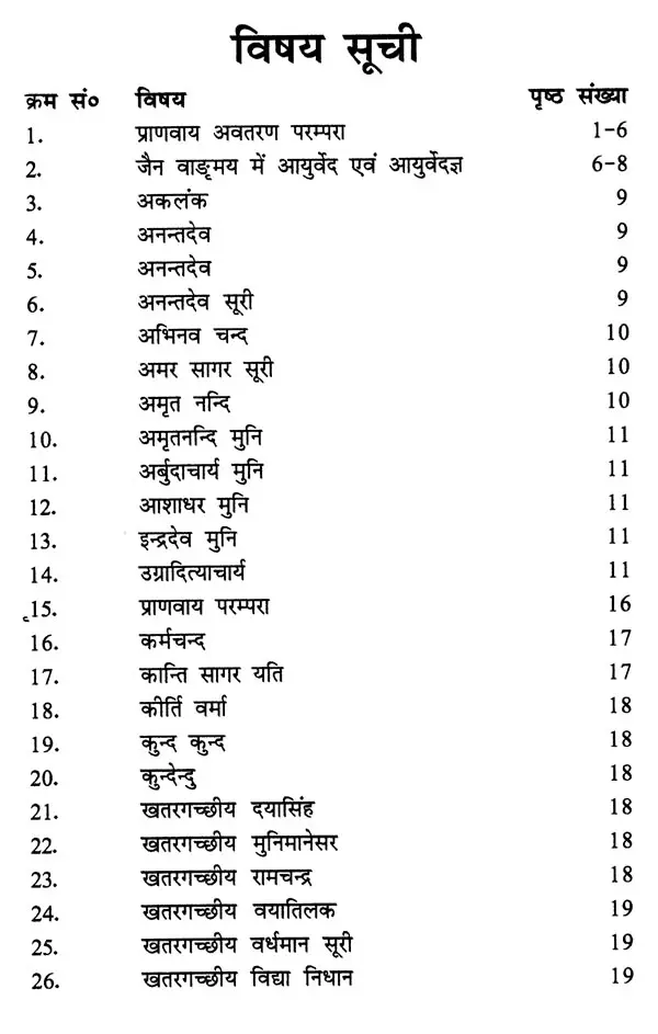 आयुर्वेदज्ञ जैनाचार्य चरित्र कोष- Ayurveda Jainacharya Charitra Kosha