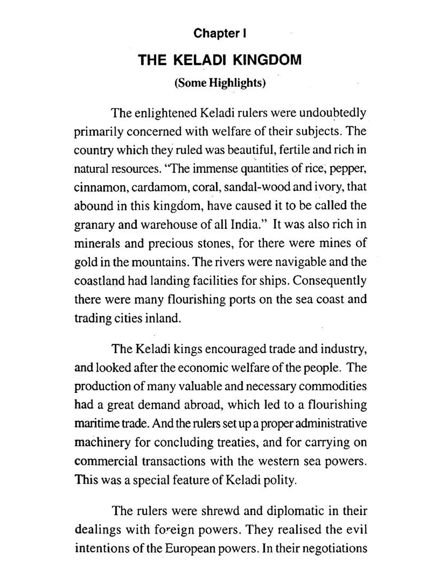 The Glorious Keladi (History and Culture)