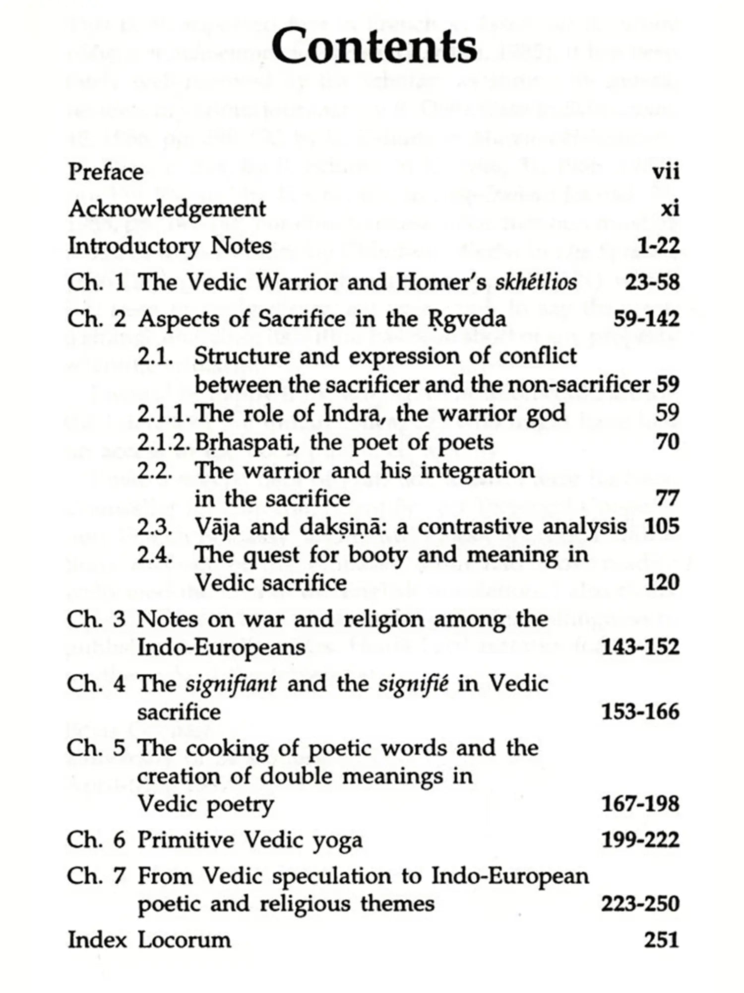 Essays on Vedic and Indo-European Culture