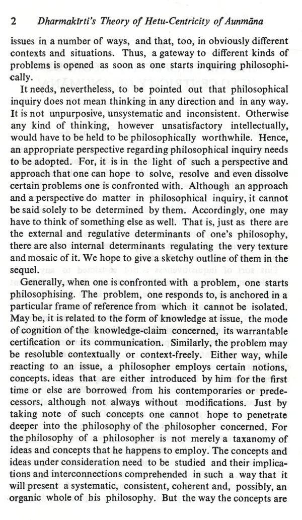 Dharmakirti's Theory of Hetu-Centricity of Anumana