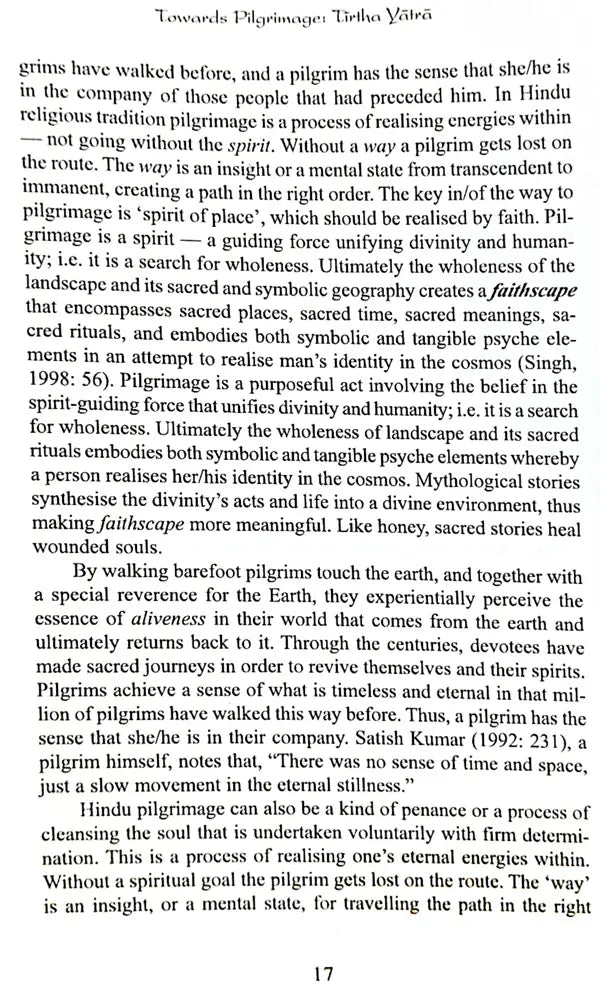 Towards The Pilgrimage Archetype (The Pancakrosi Yatra of Banaras)