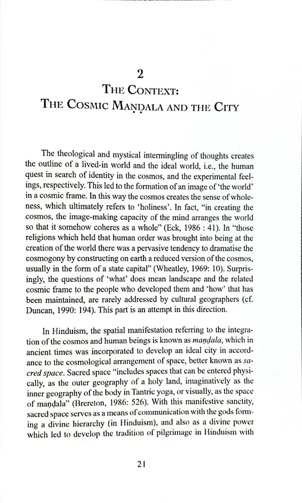Towards The Pilgrimage Archetype (The Pancakrosi Yatra of Banaras)