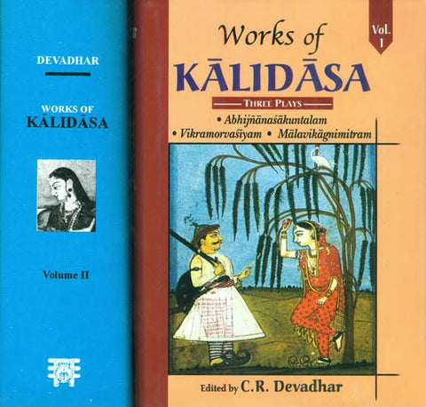 works of kalidasa in 2 vols by c r devadhar