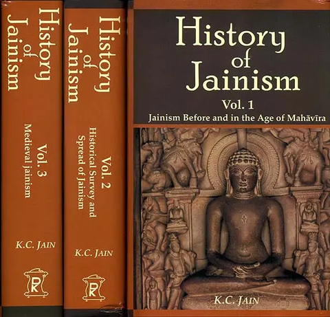 History of Jainism (In 3 Vol Set) by K.C.Jain