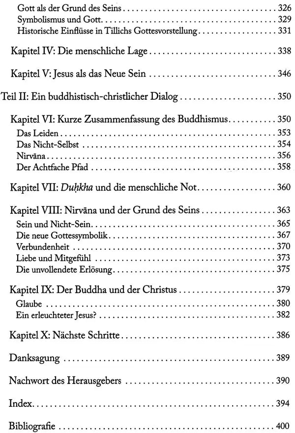 Grundlagen Fur Einen Buddhistisch-Christlichen Dialog