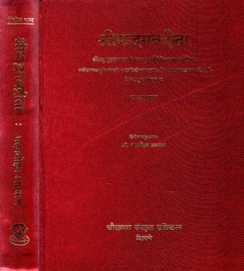 श्रीमद्भगवद्गीता : Bhagavad Gita with the Commentary of Madhusudan Saraswati (Set of 2 Volumes) by Madan Mohan Agrawal