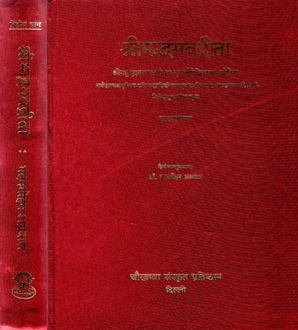 श्रीमद्भगवद्गीता : Bhagavad Gita with the Commentary of Madhusudan Saraswati (Set of 2 Volumes) by Madan Mohan Agrawal