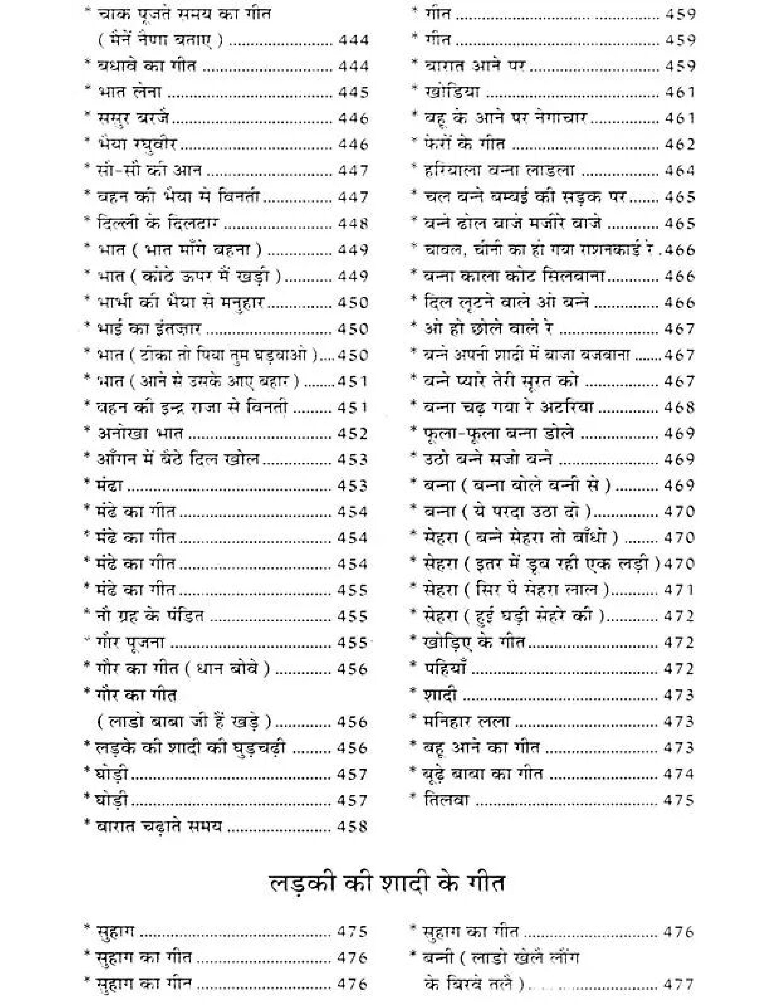 Vivah Hindi Banna Banna Banni Geet हिन्दुओं के 12