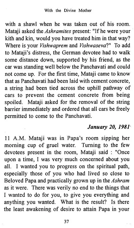 With the Divine Mother Volume I