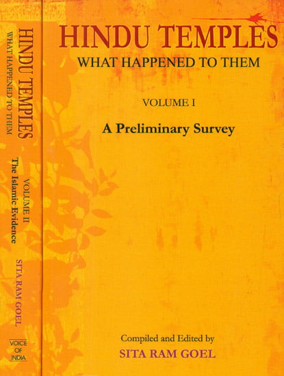 Hindu Temples: What Happened to Them (Set of 2 Volumes) by Sita ram goel
