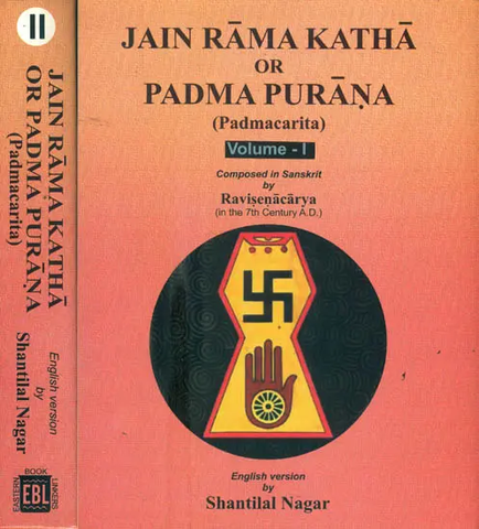 Jain Rama Katha or Padma Purana - Padmacarita (Set of 2 Volumes) by Shantilal Nagar