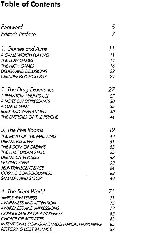 Pathways to Higher Conciousness