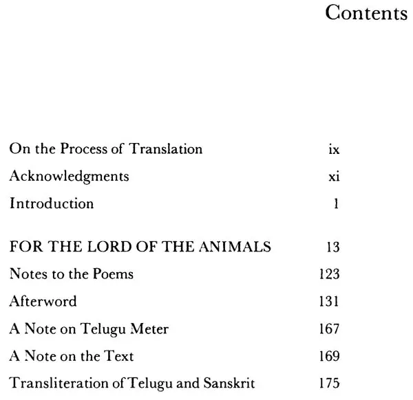 For the Lord of the Animals (1987 Edition)