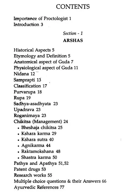 Recent Trends in The Managements of Arshas/Haemorrhoids (2011 Edition)