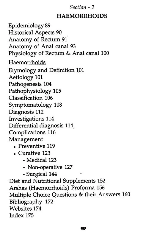Recent Trends in The Managements of Arshas/Haemorrhoids (2011 Edition)