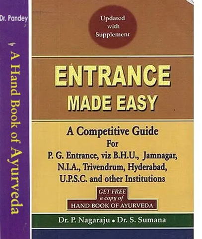 Entrance Made Easy,A Competitive Guide for PG Entrance in Various Institutions by Dr. P Nagaraju