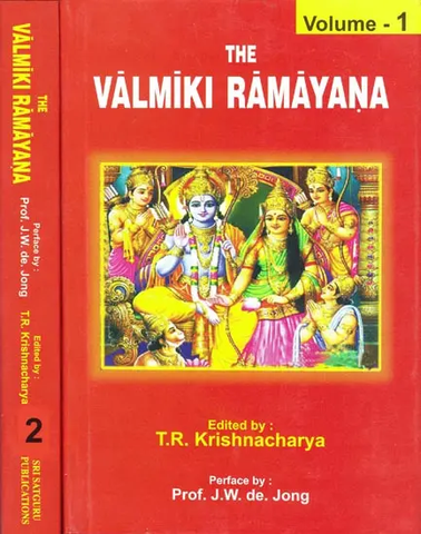 The Valmiki Ramayana (2 Vol Set) by T.R.Krishnacharya