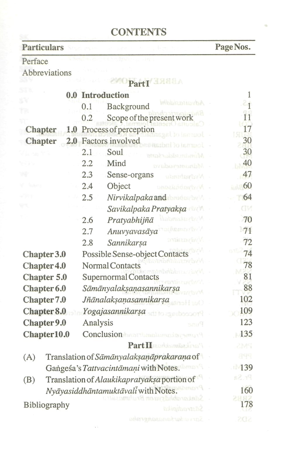Supernormal Perception in Indian Philosophy (2000)