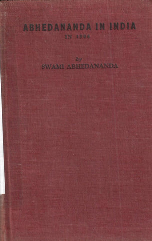 Abhedananda In India in 1906  by Swami Abhedananda