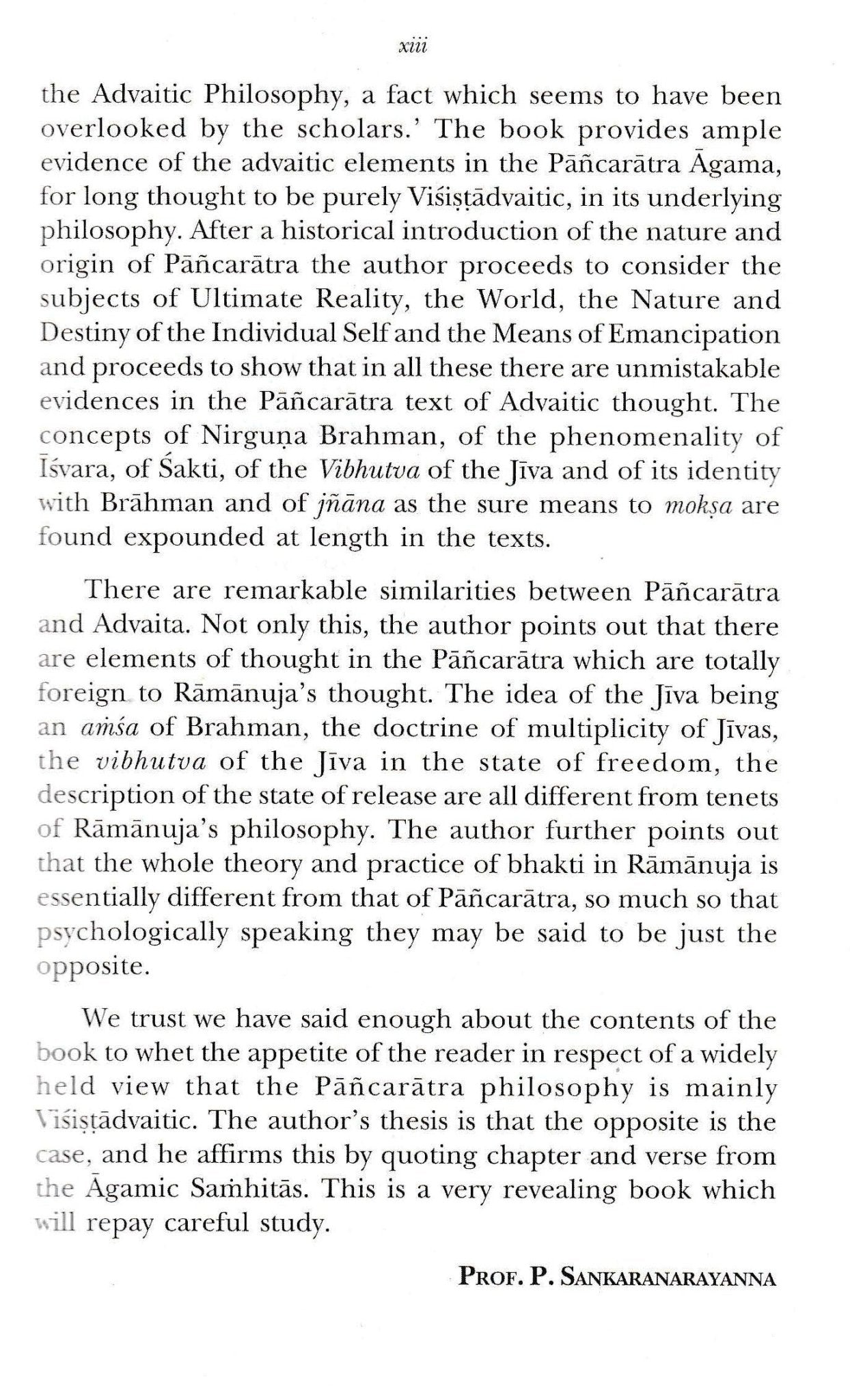 The Philosophy of Pancaratra - Motilal Banarsidass author