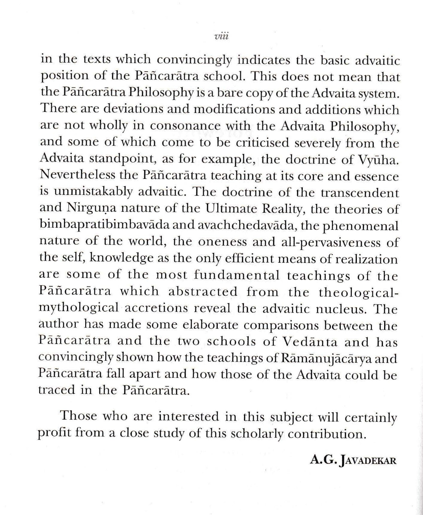 The Philosophy of Pancaratra - Motilal Banarsidass author