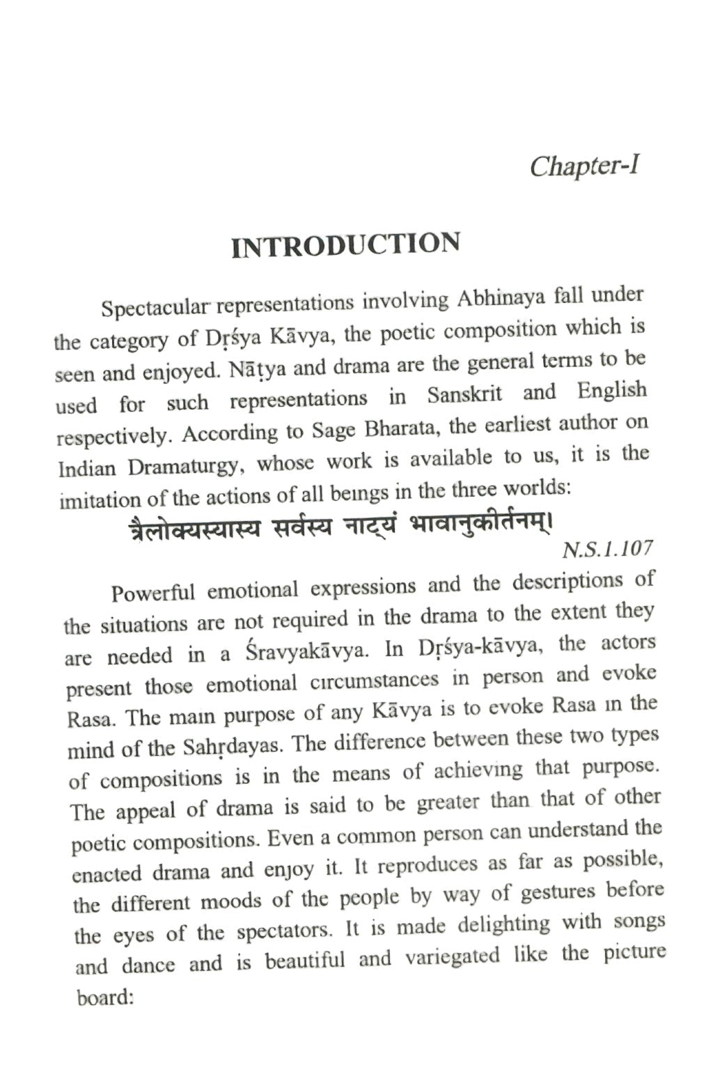 Types of Dramatic Representations in Sanskrit - Motilal Banarsidass author