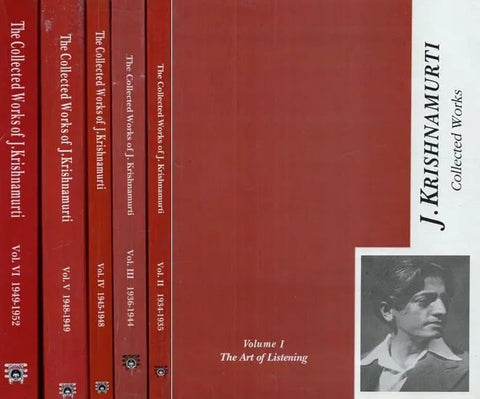 The Collected Works of J. Krishnamurti (Set of 6 volumes) by J. Krishnamurti