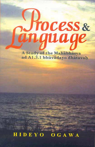 Process and Language: A Study of the Mahabhasya ad A1.3.1 bhuvadayo dhatavah by Hideyo Ogawa