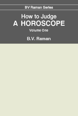 How to Judge a Horoscope (2 Volumes in Set)